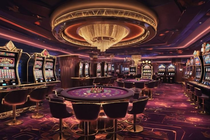 Live dealer baccarat table stream on 1151 casino interface